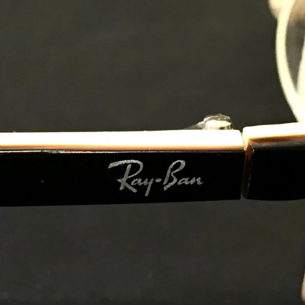Ray-Ban Eyeglasses Frames RB5065 2187 Brown Fade Ivory Cat Eye 52-15-135
